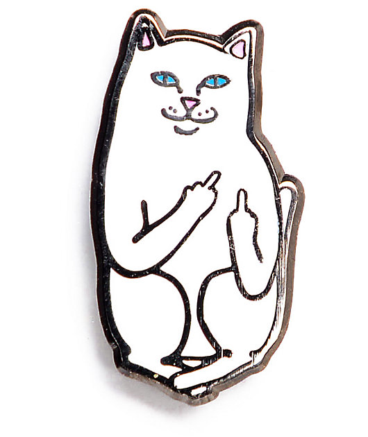 zumiez cat flipping off