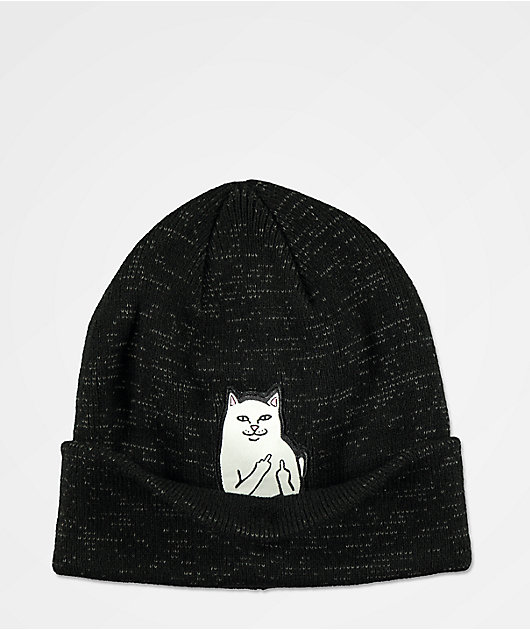 ripndip black beanie