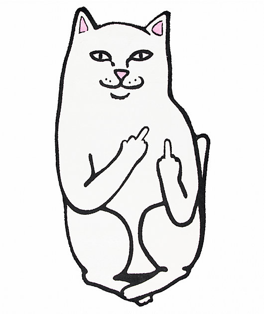 RIPNDIP LORD NERMALブランケット RIPNDIP Lord Nermal Rug | Zumiez