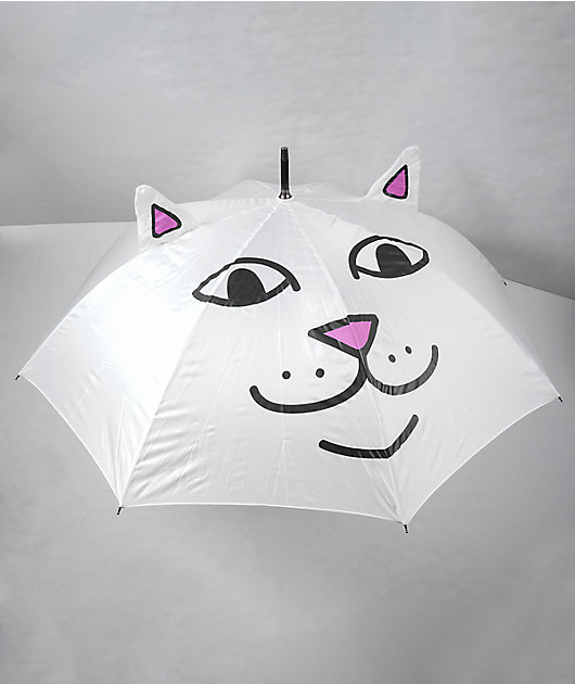 RIPNDIPリップンディップ/傘/Lord Nermal Umbrella/黒 Amazon | [リップンディップ] 傘 レディース 長傘 LORD NERMAL