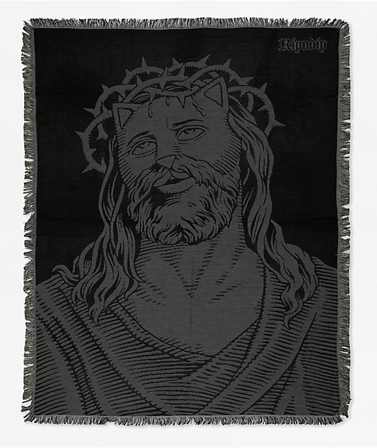 RIPNDIP Lord Savior Black Blanket | Zumiez