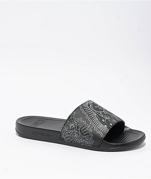 RIPNDIP Mother Nerm Black Slide Sandals | Zumiez