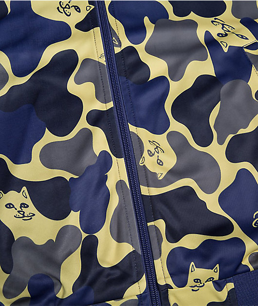 RIPNDIP Nerm Purple & Tan Camo Track Jacket