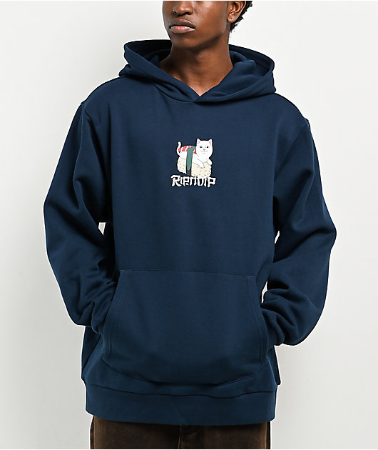 RIPNDIP Nerm Sushi Navy Hoodie | Zumiez