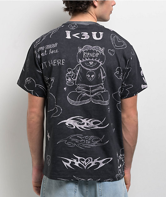 RIPNDIP Nermal Domination Black T-Shirt