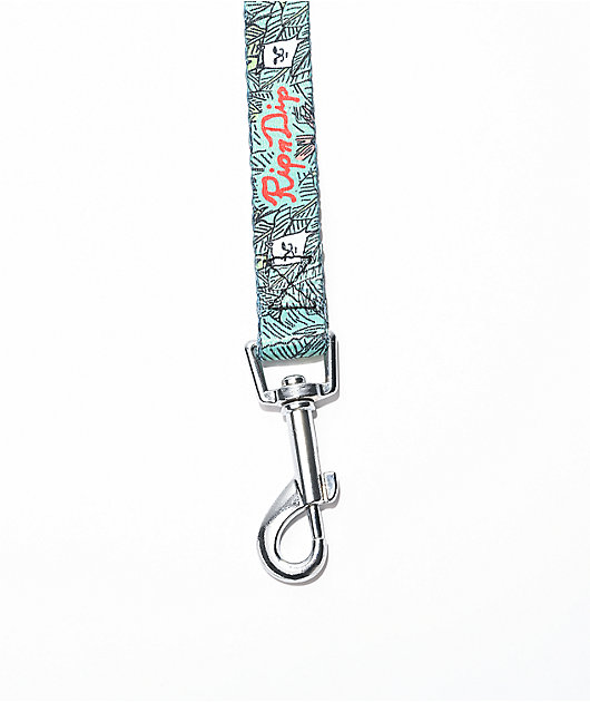 RIPNDIP Nermal Leaf Blue Leash