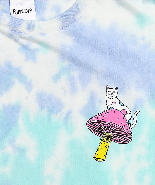 RIPNDIP Nermal Psychedelic Cotton Candy Long Sleeve T-Shirt