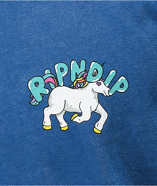 RIPNDIP Nermland Blue Mineral Wash T-Shirt