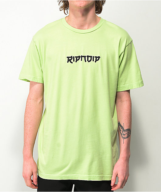 RIPNDIP Nermurari Warrior Pale Green T-Shirt