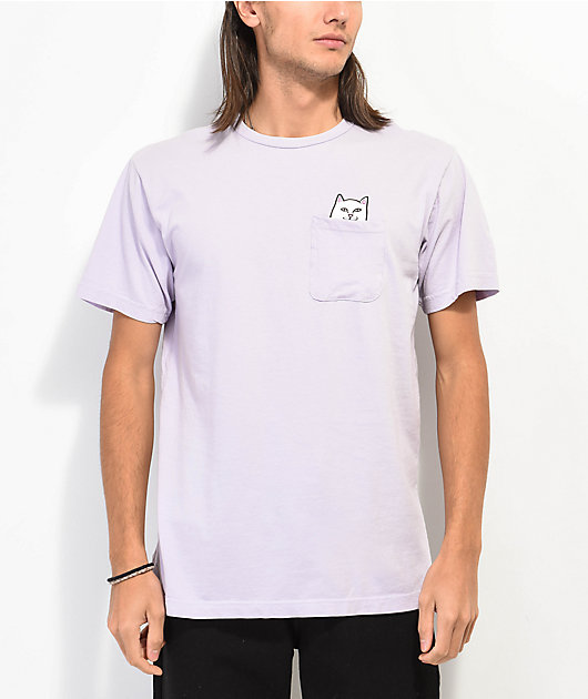 RIPNDIP OG Nermal Lavender Pocket T-Shirt