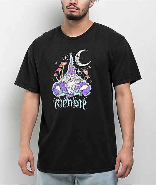 RIPNDIP Oracle Black Wash T-Shirt | Zumiez
