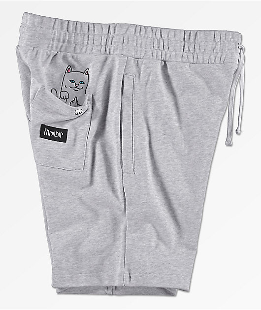 plt grey sweat shorts