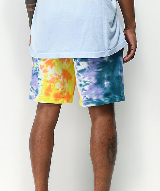 tie dye sweat short set