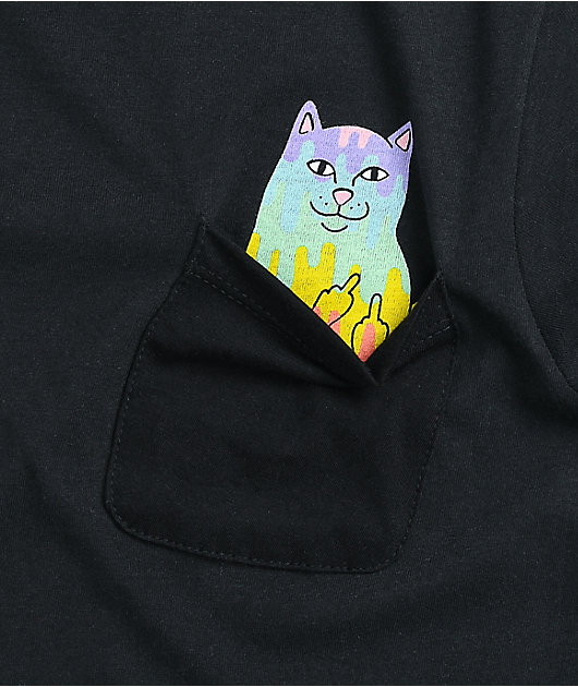 RIPNDIP Rainbow Nerm camiseta negra