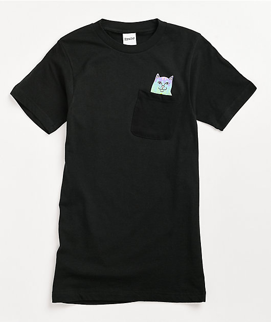 RIPNDIP Rainbow Nerm camiseta negra