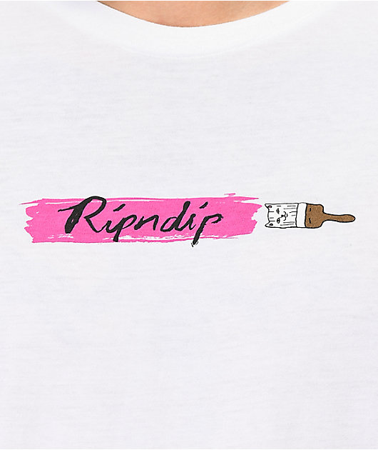 RIPNDIP Ross White T-Shirt