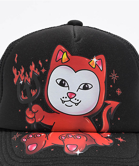 Ripndip Funny Thing Strapback Hat Cap Black キャップ Rip N Dip Funny Thing Strapback Cap - Black - SKATE CLOTHING