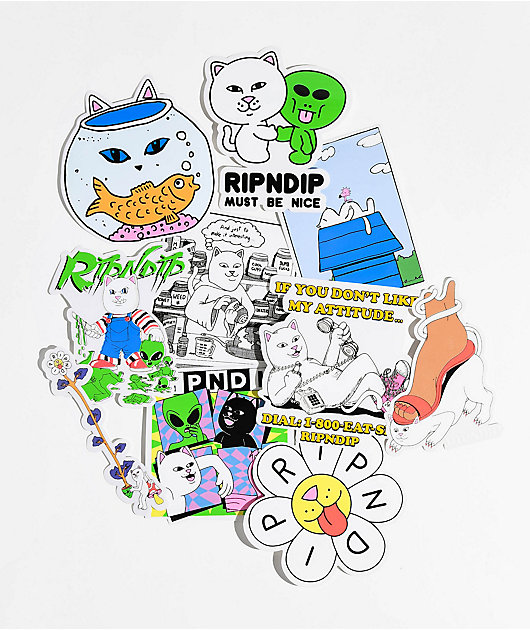 RIPNDIP Sid Sticker Pack