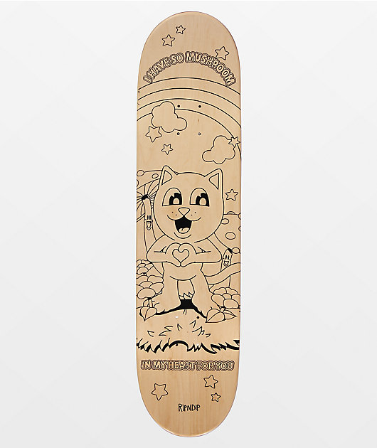 RIPNDIP So Mushroom 8.0" Skateboard Deck