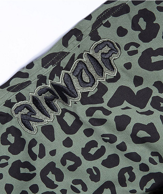 RIPNDIP Spotted Olive & Black Twill Chino Pants | Zumiez