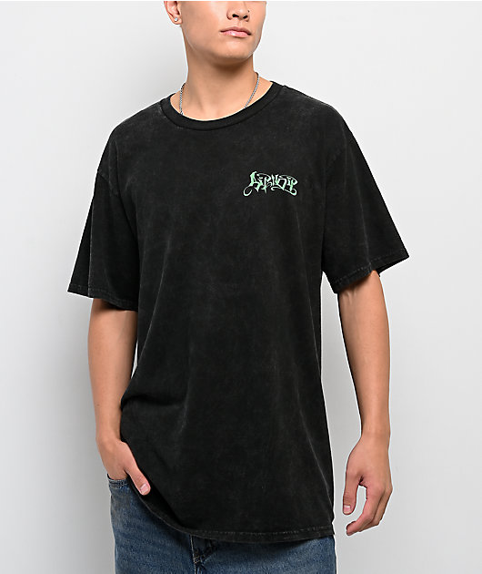 RIPNDIP Squabble Up Black Wash T-Shirt | Zumiez