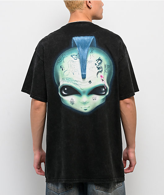 RIPNDIP Squabble Up Black Wash T-Shirt | Zumiez