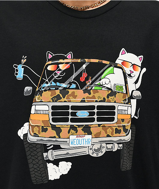 RIPNDIP The Whole Gang Black T-Shirt