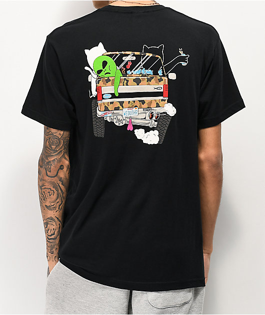 RIPNDIP The Whole Gang Black T-Shirt