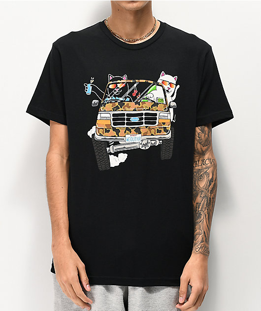 RIPNDIP The Whole Gang Black T-Shirt
