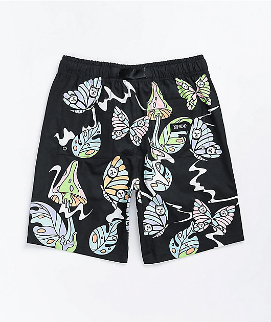 RIPNDIP Think Factory Black Board Shorts