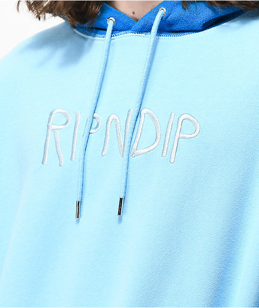 ripndip tonal loopback hoodie