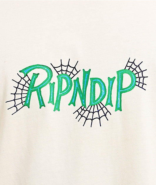 ◆RIPNDIP◆TRAVIS 半袖Tシャツ NATURAL 送料込 RIPNDIP（リップンディップ） TRAVIS TEE (NATURAL) / ロック