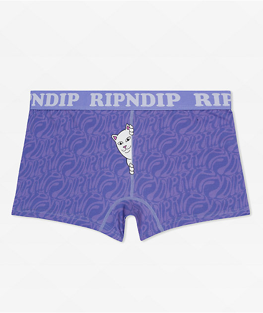 RIPNDIP Wilshire Purple Boyshort Underwear