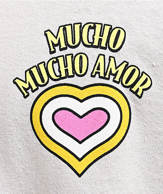 RIPNDIP x Walter Mercado Mucho Mucho Amour Grey T-Shirt | Zumiez