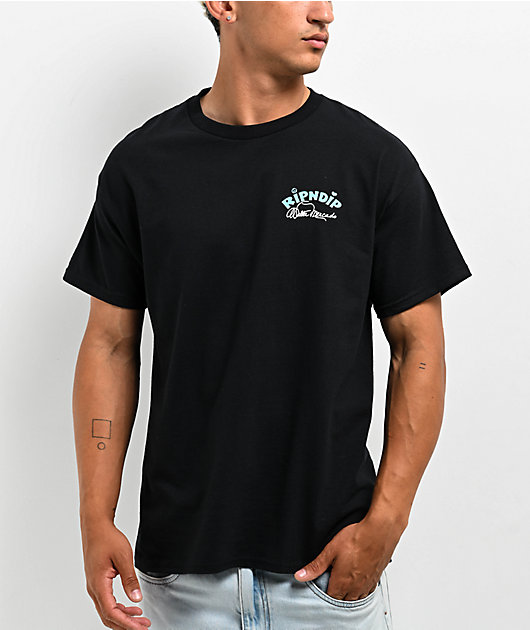RIPNDIP x Walter Mercado Zodiac Mucho Black T-Shirt | Zumiez