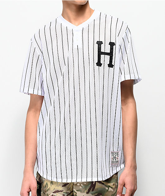 HUF Harlem Navy Baseball Jersey