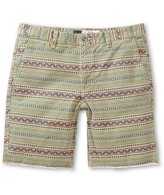 rvca all time chino shorts