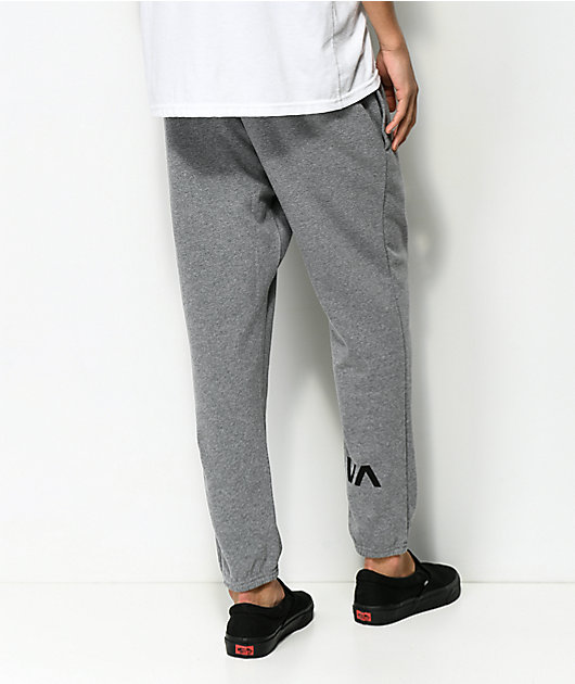 tailored grey sweatpants