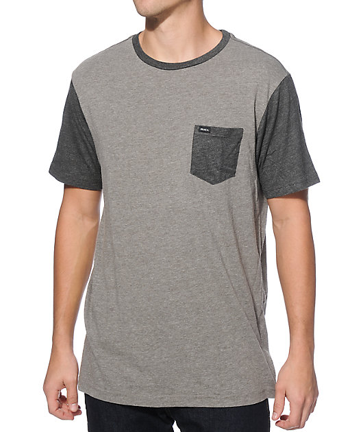 rvca pocket tee
