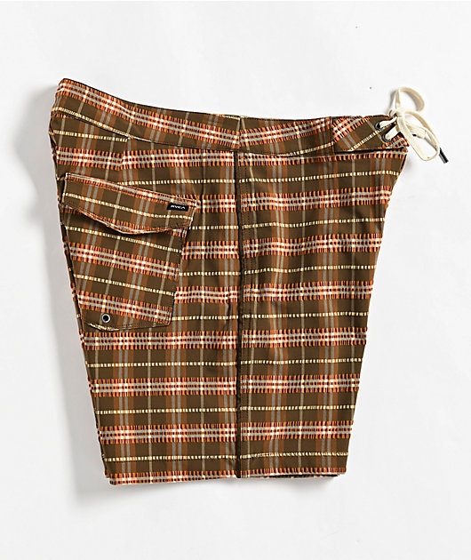RVCA Daytrip Bombay Brown Board Shorts