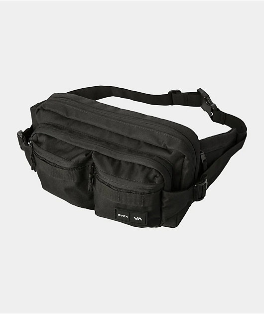 RVCA Deluxe Black Fanny Pack