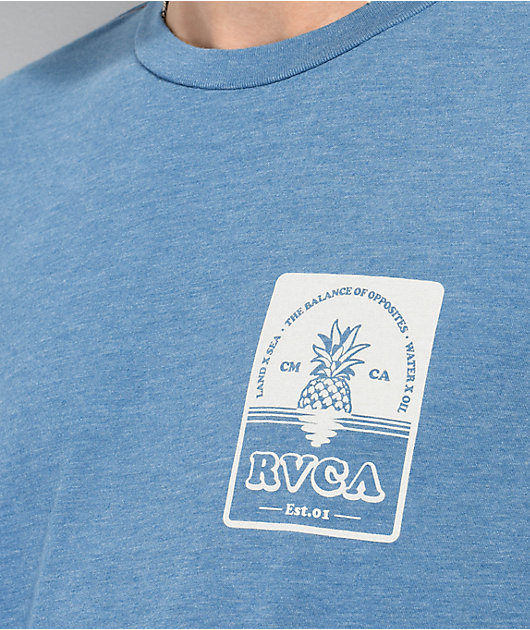 RVCA Landsee Camiseta azul