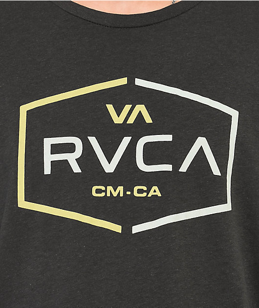 RVCA Layover Black T-Shirt