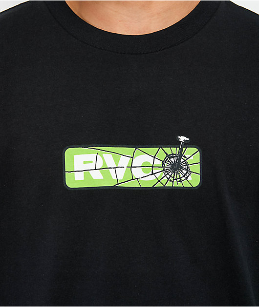 RVCA Nail Biter Black T-Shirt