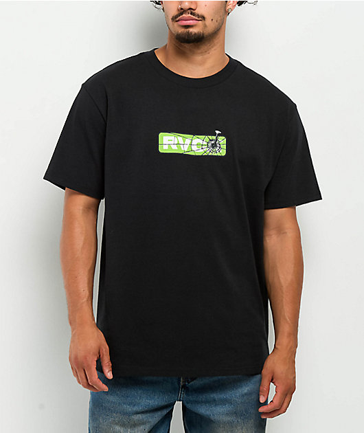 RVCA Nail Biter Black T-Shirt