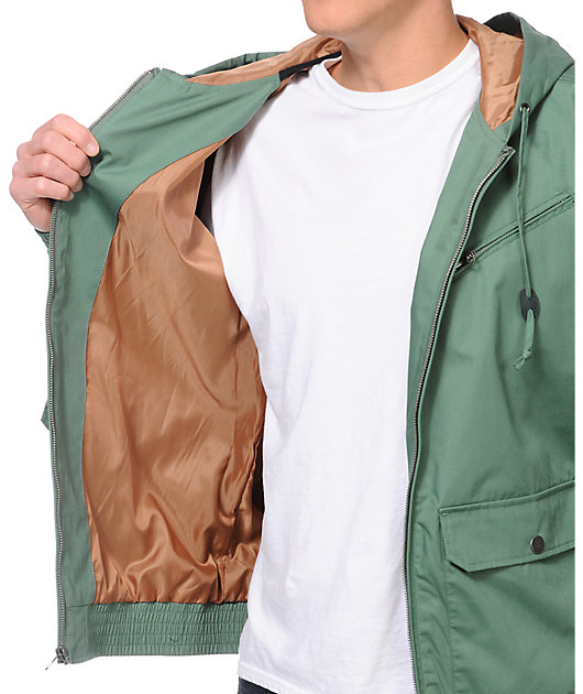 rvca green jacket