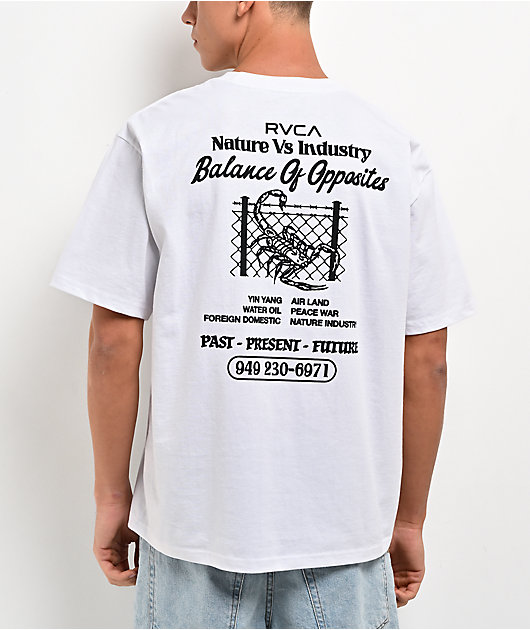 RVCA Security Code White T-Shirt