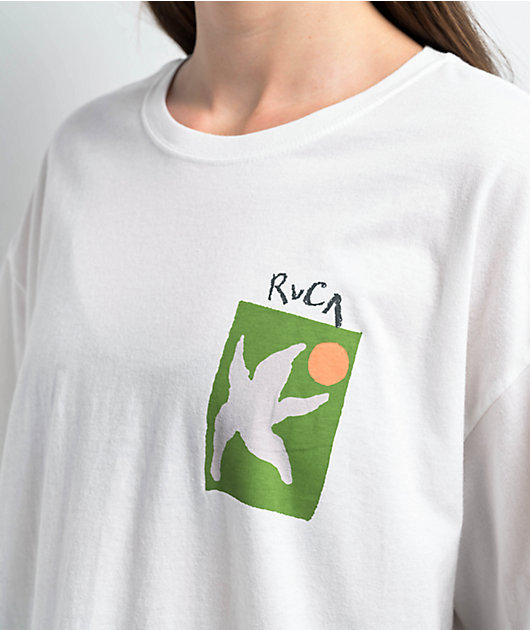 RVCA Starfish White Baggy T-Shirt