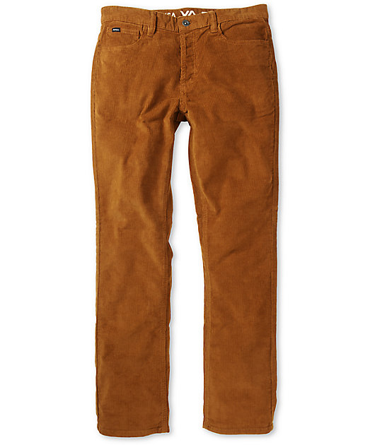 mens rust corduroy pants