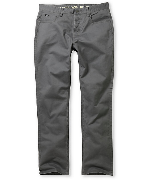 stay rvca straight fit pants